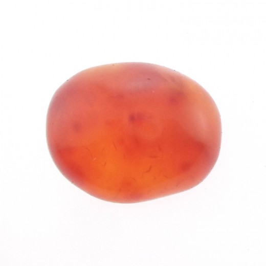 Ratti-6.16 (5.57ct) Natural Sulemani Orange/Red Agate | Lal Hakik Aqiq 